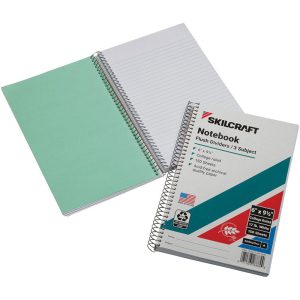 ABILITYONE Notebooks & Notepads; UNSPSC Code: 14111514 7530016002020