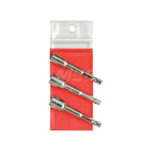 PROTO Power Screwdriver Bit Set Magnetic Nutsetter: 3 Pc, 1/4" Drive J61909HS