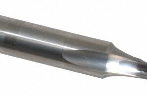 ONSRUD 1/8" Diam, 1/2" LOC, 1 Flute Square End Single Edge Router Bit 61-042L
