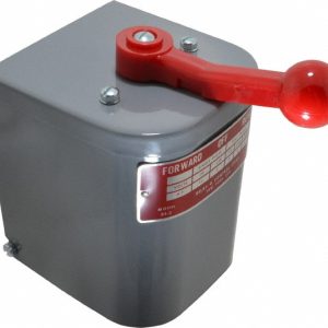 RELAY AND CONTROL CORP. 230 VAC/VDC, 550 VAC Input Volt, Maintained (MA), Enclosed Drum Switch RS-2