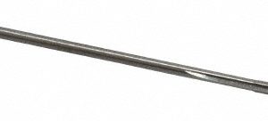 CLEVELAND Chucking Reamer: #47, 3" OAL, 3/4" Flute Length, Straight, Straight-Cylindrical, HSS C25101