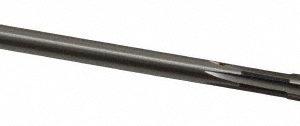 CLEVELAND Chucking Reamer: 17/64", 6" OAL, 1-1/2" Flute Length, Straight, Straight-Cylindrical, HSS C25550