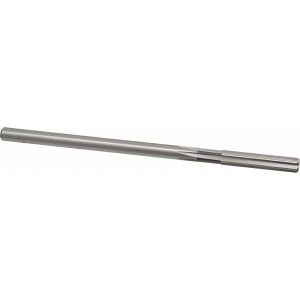 CLEVELAND Chucking Reamer: 19/64", 6" OAL, 1-1/2" Flute Length, Straight, Straight-Cylindrical, HSS C25622