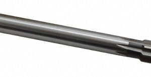 CLEVELAND Chucking Reamer: 3/4", 9-1/2" OAL, 2-1/2" Flute Length, Straight, Straight-Cylindrical, HSS C26615