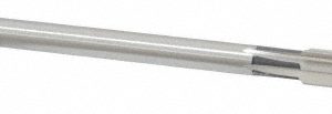 CLEVELAND Chucking Reamer: 0.3730", 7" OAL, 1-3/4" Flute Length, Straight, Straight-Cylindrical, HSS C25801