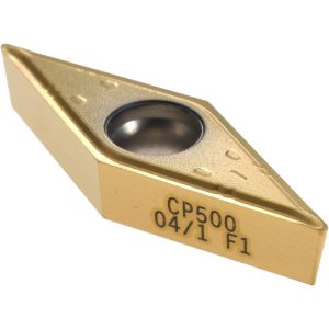 SECO Turning Insert: VBMT331-F1 CP500, Solid Carbide 00000169