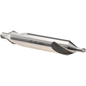 CLEVELAND Combination Drill & Countersink: #5, 7/16" Body Dia, 118 deg, High-Speed Steel C46267