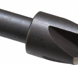 CLEVELAND Countersink: 5/8" Head Dia, 60.00 deg Included Angle, 4 Flute, High-Speed Steel, Right Hand Cut C46216
