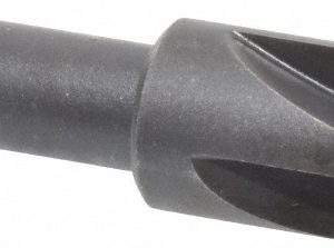 CLEVELAND Countersink: 3/4" Head Dia, 82.00 deg Included Angle, 4 Flute, High-Speed Steel, Right Hand Cut C46223