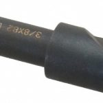 CLEVELAND Countersink: 3/8" Head Dia, 82.00 deg Included Angle, 1 Flute, High-Speed Steel, Right Hand Cut C46108