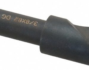 CLEVELAND Countersink: 3/8" Head Dia, 82.00 deg Included Angle, 1 Flute, High-Speed Steel, Right Hand Cut C46108