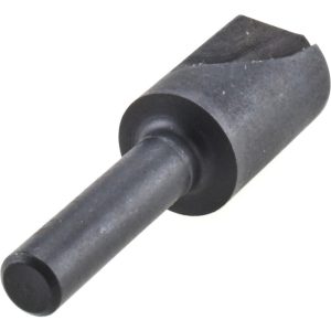 CLEVELAND Countersink: 1/2" Head Dia, 82.00 deg Included Angle, 1 Flute, High-Speed Steel, Right Hand Cut C46114