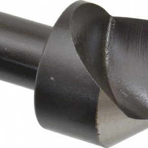 CLEVELAND Countersink: 1-1/2" Head Dia, 82.00 deg Included Angle, 1 Flute, High-Speed Steel, Right Hand Cut C46139