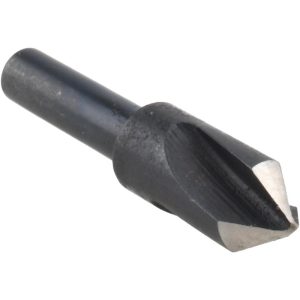 CLEVELAND Countersink: 3/8" Head Dia, 82.00 deg Included Angle, 3 Flute, High-Speed Steel, Right Hand Cut C46157