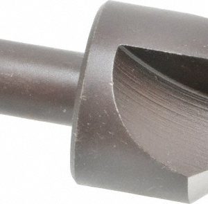 CLEVELAND Countersink: 1-1/4" Head Dia, 82.00 deg Included Angle, 3 Flute, High-Speed Steel, Right Hand Cut C46187