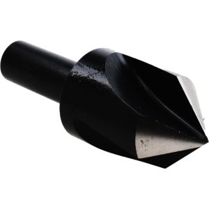 CLEVELAND Countersink: 1" Head Dia, 90.00 deg Included Angle, 3 Flute, High-Speed Steel, Right Hand Cut C46182