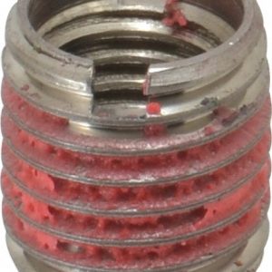 E-Z LOK Thread Locking Insert: M12 x 1.75 Internal Thread, M16 x 2 External Thread, Metric Coarse, 17 mm OAL, Self-Lock Wall 453-12