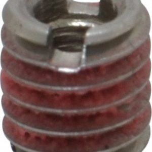 E-Z LOK Thread Locking Insert: M3 x 0.5 Internal Thread, M6 x 1 External Thread, Metric Coarse, 6.5 mm OAL, Self-Lock Wall 453-3
