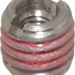 E-Z LOK Thread Locking Insert: M4 x 0.7 Internal Thread, M8 x 1.25 External Thread, Metric Coarse, 7.5 mm OAL, Self-Lock Wall 453-4