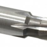 CLEVELAND 1/8" Pipe, 0.362" Dia, 0.316" Small End Dia, Straight Shank, 19.05mm Flute, Taper Pipe Reamer C24982