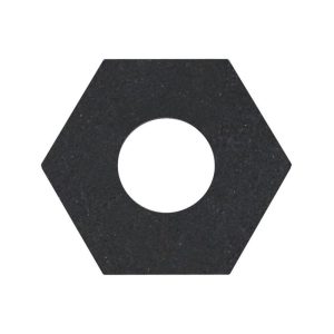 PRO-SAFE 17-1/2 & 15-1/2" Wide x 1-1/4" High Rubber Trim Line Channelizer Base 650-RB-10