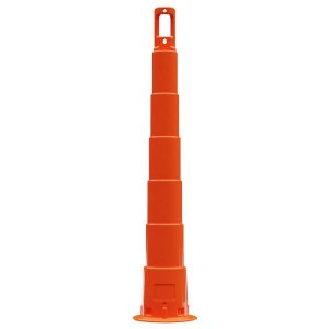 PRO-SAFE 50.4" High, 7.6" Wide Reflective Trim Line Channelizer Post 650R1-O
