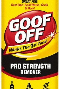 GOOF OFF Adhesive Remover: Liquid, 12 oz Can FG658