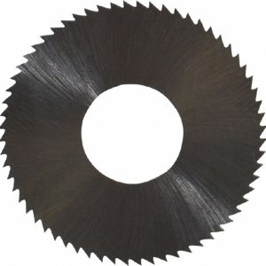 CONTROX Slitting & Slotting Saw: 1" Dia, 0.0200" Thick, 3/8" Arbor Hole, 64 Teeth, High Speed Steel 11600250500001