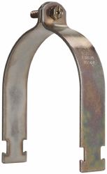 COOPER B-LINE 4" Pipe, 1/8 Gauge Framing Channel & Strut Mounted Clamp 78101104482