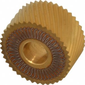 DORIAN TOOL Standard Knurl Wheel: 3/4" Dia, 90 &deg; Tooth Angle, 20 TPI, Diagonal, High Speed Steel 73310123774