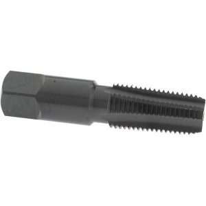 OSG Standard Pipe Tap: 1/4-18, NPT, 4 Flutes, High Speed Steel, Oxide Finish 1310301