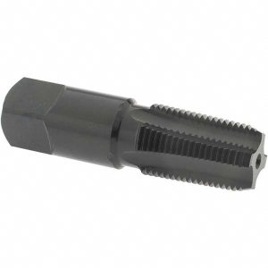 OSG Standard Pipe Tap: 3/8-18, NPT, 4 Flutes, High Speed Steel, Oxide Finish 1310401