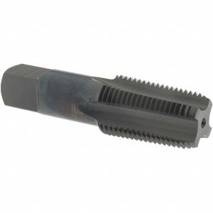 OSG Standard Pipe Tap: 1/2-14, NPT, 4 Flutes, High Speed Steel, Oxide Finish 1310501