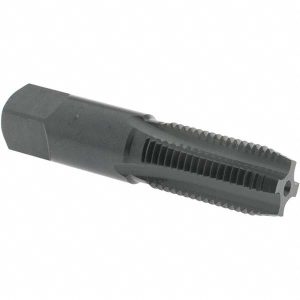 OSG Standard Pipe Tap: 1/4-18, NPS, 4 Flutes, High Speed Steel, Oxide Finish 1330301