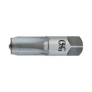 OSG Standard Pipe Tap: 3/8-18, NPSF, 4 Flutes, High Speed Steel, Bright/Uncoated 1332900