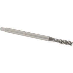 OSG Extension Tap: 1/4-20, 3 Flutes, H3, Bright/Uncoated, High Speed Steel, Spiral Flute 1297900