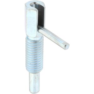 GIBRALTAR 1/2-13, 1.1" Thread Length, 0.31" Plunger Diam, 1 Lb Init to 5 Lb Final End Force, Steel Locking L Handle Plunger LL-5-PT-G