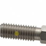 GIBRALTAR 1/2-13, 1.1" Thread Length, 0.31" Plunger Diam, 1 Lb Init to 5 Lb Final End Force, Stainless Steel Locking L Handle Plunger LLS-5-PT-G
