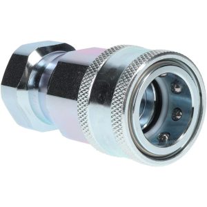 PARKER Hydraulic Hose Female Pipe Rigid Fitting: Hose Size 1/2", 1/2" Thread, 4,000 psi 6601-8-10