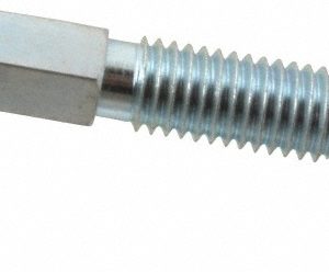 GIBRALTAR 1/2-13, 1.1" Thread Length, 0.31" Plunger Diam, 1 Lb Init to 5 Lb Final End Force, Steel L Handle Plunger LN-5-G