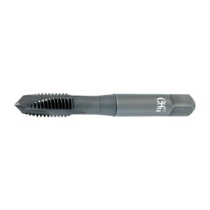 OSG Spiral Point STI Tap: #8-32 UNC, 3 Flutes, Plug, Vanadium High Speed Steel, Oxide Finish 1712801
