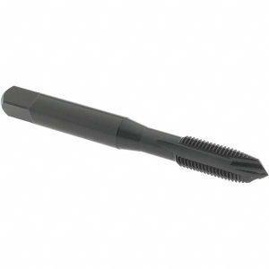 OSG Spiral Point STI Tap: 1/4-28 UNF, 3 Flutes, Plug, Vanadium High Speed Steel, Oxide Finish 1713301
