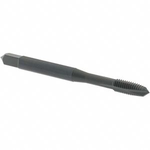 OSG Spiral Point STI Tap: #8-32 UNC, 3 Flutes, Plug, Powdered Metal, Oxide Finish 1715001