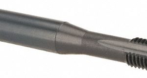 OSG Spiral Point STI Tap: #10-32 UNF, 3 Flutes, Plug, Powdered Metal, Oxide Finish 1715301