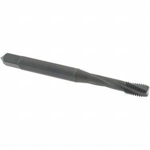 OSG #8-32 UNC, 3 Flute, 15&deg; Helix, Modified Bottoming Chamfer, Oxide Finish, Powdered Metal Spiral Flute STI Tap 1716201