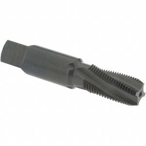 OSG 1/8-27 NPTF, 15&deg; Helix, 4 Flutes, Modified Bottoming Chamfer, Oxide Finish, Vanadium High Speed Steel, Spiral Flute Pipe Tap 1737601