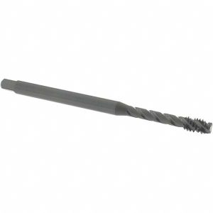 OSG Extension Tap: 1/4-20, 3 Flutes, H3, Oxide Finish, Vanadium High Speed Steel, Spiral Flute 1767901