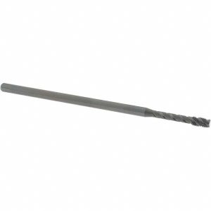 OSG Extension Tap: 1/4-28, 3 Flutes, H3, Oxide Finish, Vanadium High Speed Steel, Spiral Flute 1768301