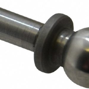 GIBRALTAR Shoulder Tooling Ball: Inspection, 1/4" Ball Dia, 1/8" Shank Dia, Slip-Fit 826805-G