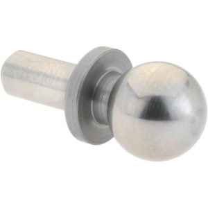 GIBRALTAR Shoulder Tooling Ball: Inspection, 1/2" Ball Dia, 1/4" Shank Dia, Slip-Fit 826815-G